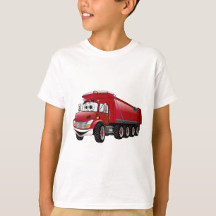 Roter Cartoon des Kipper-10w T-Shirt