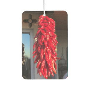 Roter Chile Ristra Biscochito New Mexico Zia Auto Autolufterfrischer
