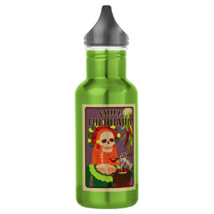 roter Chili Edelstahlflasche