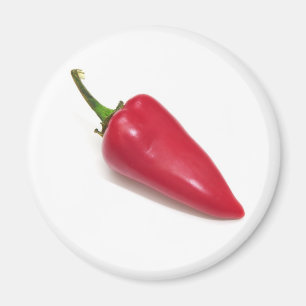 Roter Chili Magnet