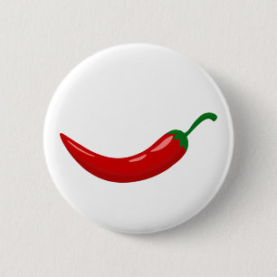Roter Chili Pfeffer Button