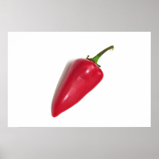 Roter Chili Poster