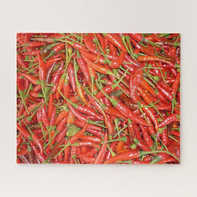 roter Chili Puzzle (Horizontal)