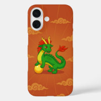 Roter chinesischer Drache auf Rot