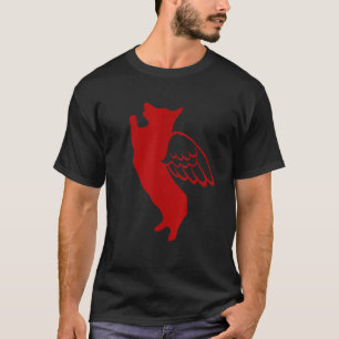 Roter Corgi-Hund Engel T-Shirt