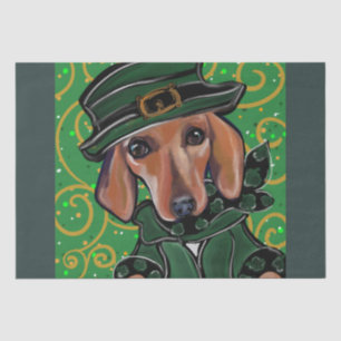 ROTER DAChSHUND Seidenpapier