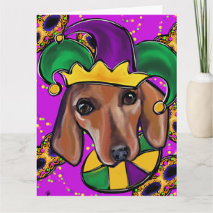 ROTER DACHSUND        KARTE