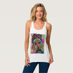 ROTER DACHSUND       TANK TOP