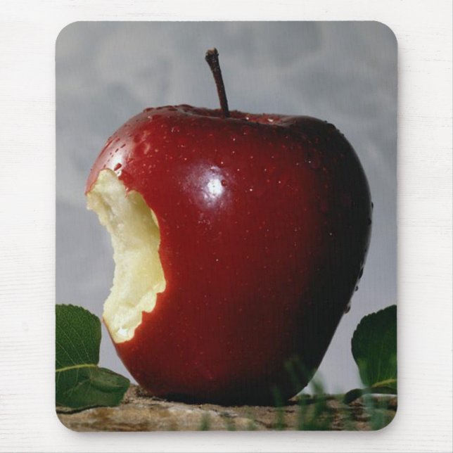 Roter-Delicious Mousepad (Vorne)