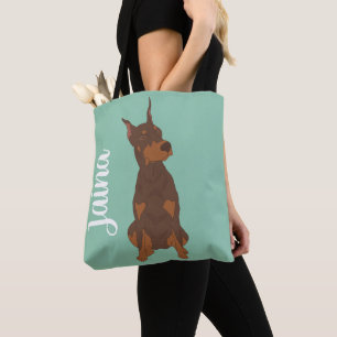 Roter Dobermann Pinscher