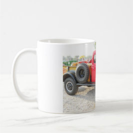 Roter Dodge-Power-Lastwagen Tasse
