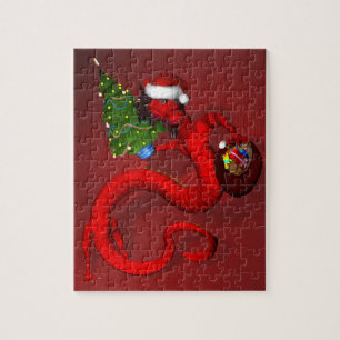 Roter Drache 8x10 Puzzle