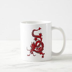 Roter Drache - Jahr des Drachen Tasse
