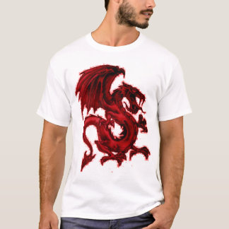 Roter Drache T-Shirt