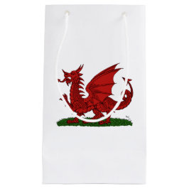 Roter Drache von Wales Kleine Geschenktüte