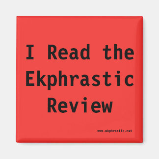 roter ekphrastischer Magnet