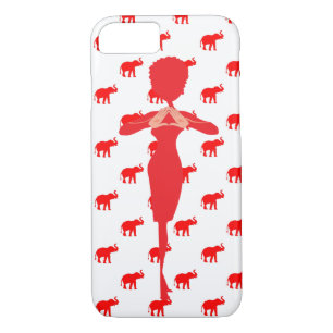 Roter Elefant iPhone Kasten Case-Mate iPhone Hülle