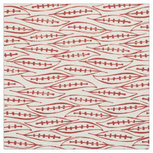 Roter Elfenbein Stoff