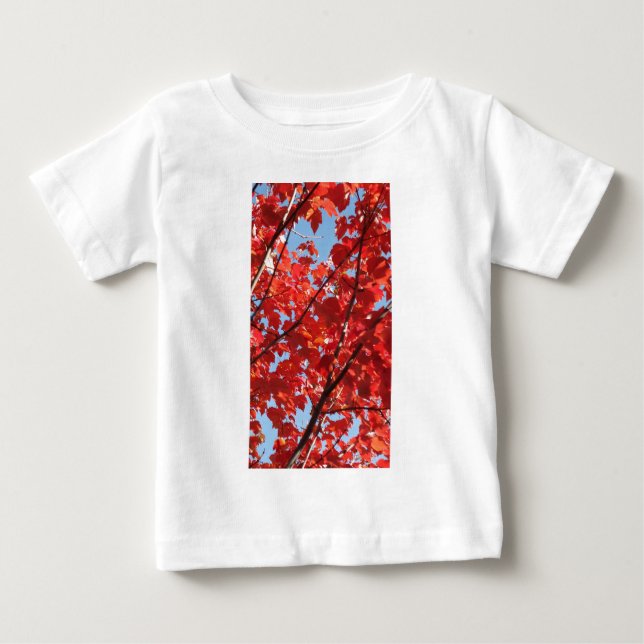 Roter Fall Baby T-shirt (Vorderseite)