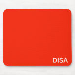 Roter Farbname anzeigen Mousepad<br><div class="desc">Roter Farbname anzeigen</div>