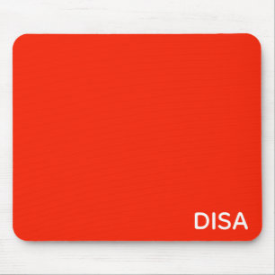 Roter Farbname anzeigen Mousepad