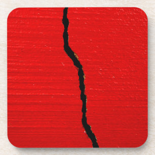 Roter Farbton Untersetzer