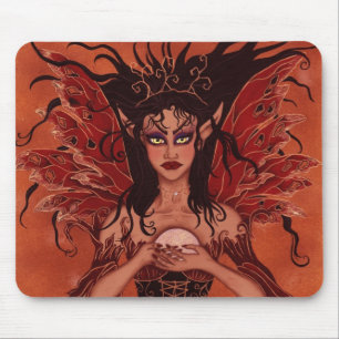 Roter feenhafter Mousepad