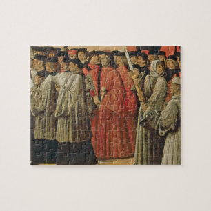 Roter Felsen, c.1895 (Öl auf Leinwand) 2 Puzzle