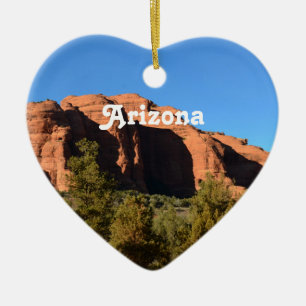 Roter Felsen in Sedona Keramikornament