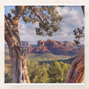 Roter Felsen Sedona Arizona Glasuntersetzer