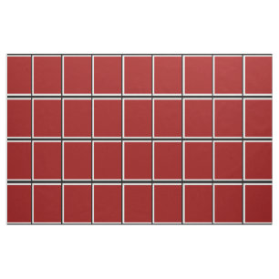 Roter Fensterscheiben-Karo Stoff