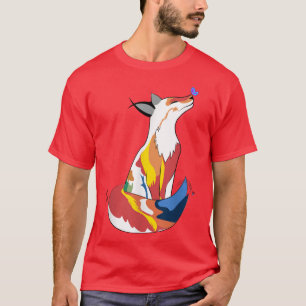 Roter Fieber und Niedlicher Schmetterling T-Shirt