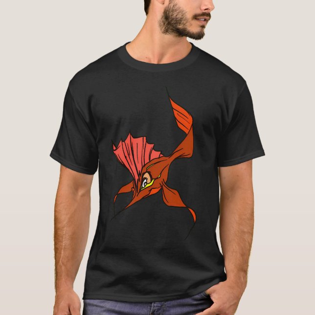 Roter Fisch T-Shirt (Vorderseite)
