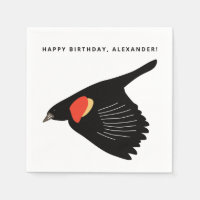 Roter Flügel bei Flug zum Geburtstag