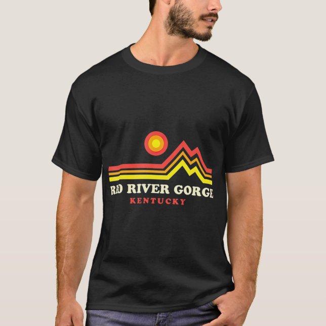 Roter Fluss Gorge Kentucky Red River Gorge T-Shirt (Vorderseite)