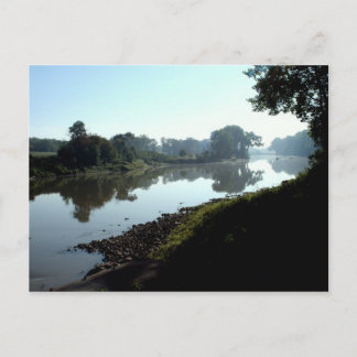 Roter Fluss im Norden Postkarte