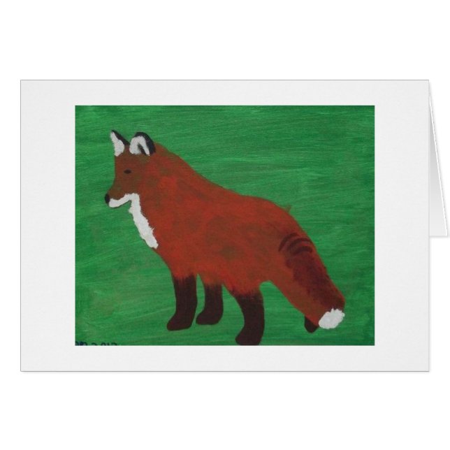 Roter Fox (Vorderseite (Horizontal))