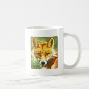 Roter Fox-Foto Tasse