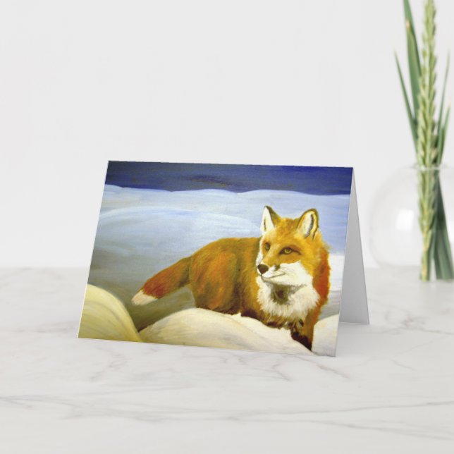 Roter Fox Karte (Vorderseite)