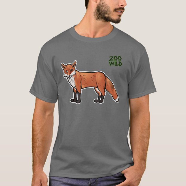 Roter Fox T-Shirt (Vorderseite)