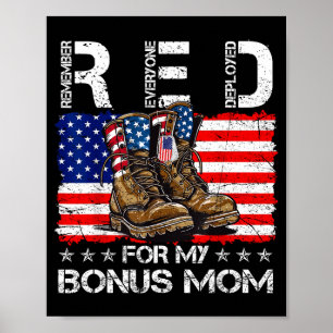 Roter Freitag für meine Bonus-Mom erinnern alle de Poster