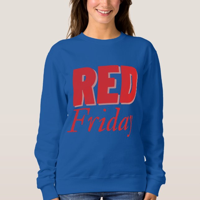 Roter Freitag Sweatshirt (Vorderseite)