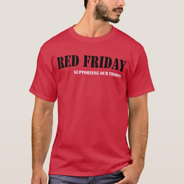 Roter Freitag T - Shirt (Vorderseite)