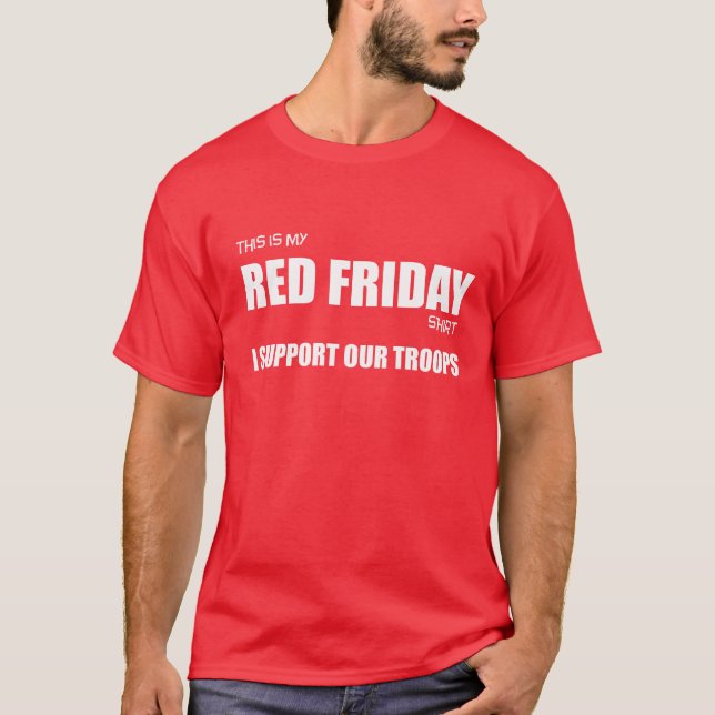 Roter Freitag T-Shirt (Vorderseite)