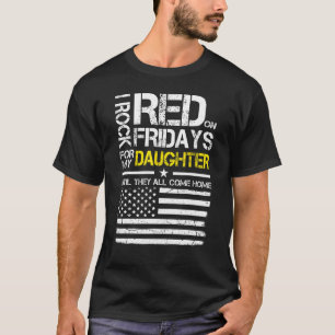 Roter Freitagsmarsch: Militärischer Vater trägt Ro T-Shirt