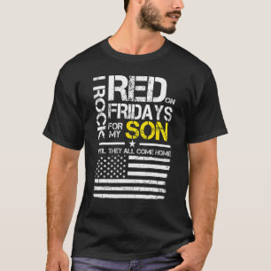 Roter Freitagsmarsch Militärroter Vater für meinen T-Shirt