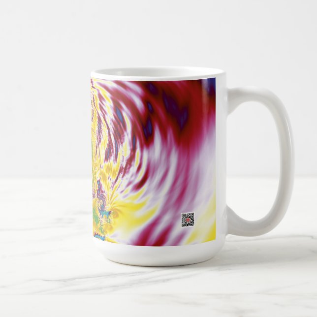 Roter Frühling Kaffeetasse (Rechts)