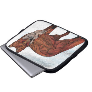 Roter Fuchs elektronische Hülse Laptopschutzhülle