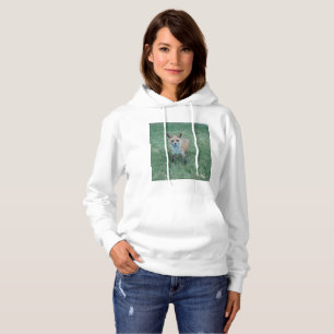 Roter Fuchs im Tausend Eichenpark Hoodie