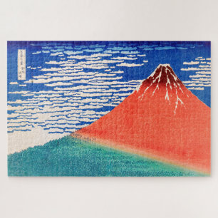 Roter Fuji   Hokusai   Puzzle